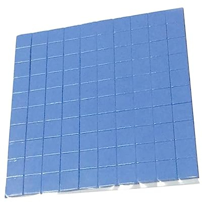 CAXUSD 100 Uds Almohadilla Térmica De Silicona Chip De CPU Almohadilla De Conducción De Calor Almohadilla De Silicona Conductora Térmica Conducción De Calor Gpu Almohadilla Térmica SSD