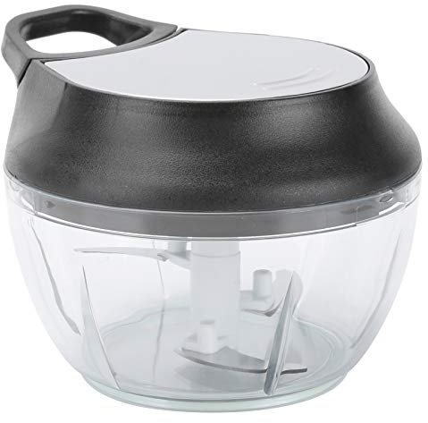 Cuchillas Manuales de Acero Inoxidable, Picadora Multifuncional de Ajo y Jengibre, Picadora de Carne para Utensilios de Cocina