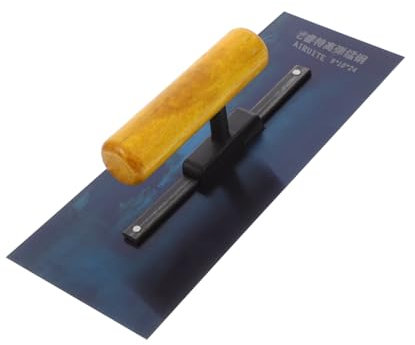 VILLCASE Paleta Mango De Madera Herramienta Para Esquinas De Paneles De Llana De Mano Para Hormigón Para Enlucir y Hormigonar Interiores