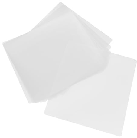 HIAKDOFT 10 Stück Transparente Druckvorlagen Matte aus PVC Klare Tracing Board Kompatibel mit Allen Stiften Vielseitiges Zeichenwerkzeug für Präzises Nachzeichnen