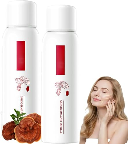 Lingzhi Anti-Falten Revitalisierendes Wasser, Straffendes und Feuchtigkeitsspendendes Spray, Tiefenwirksame Feuchtigkeitsessenz, Verbessert fahle Haut, Für alle Hauttypen geeignet