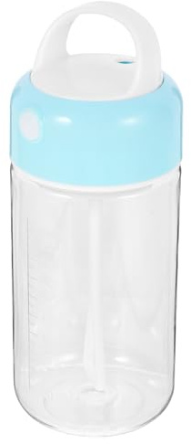 VICASKY Elektrischer Protein Shaker mit Automatischem Rührstab Auslaufsicherer Rührbecher für Heiße und Kalte Getränke Bpa Freie Sportflasche in Himmelblau