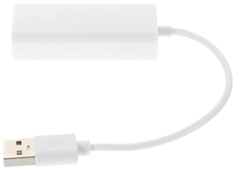 DOITOOL Adaptador de Red Gigabit USB 2.0 sin Controlador ni Alimentación Externa, Carcasa Abs, Puerto Rj-45 10/100mbps para Computadora y Portátil