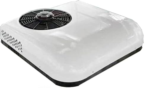 BeoyNot Climatiseur de Toit 12V/24V pour Camping-Car et Caravane - Refroidissement/Chauffage, Installation Facile, Faible Bruit - Clim de Toit pour Véhicules de Loisirs 24VCooling