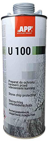 Deco Color APP U100 Unterbodenschutz Schwarz oder Grau - überlackierbarer bitumenfreier Schutz für den Fahrzeug-Unterboden auf Kautschuk-Basis (1 KG UBS grau)
