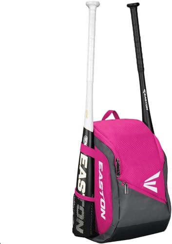Easton Game Ready Zaino, borsa per attrezzature, per giovani, rosa