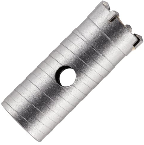 Rennie Tool - 30mm TCT Core Drill Bit for Concrete, Stone, Brick, Paving | Carbide Tipped Circular Hole Saw / Core Drill Hole Cutter. Cuts Concrete, Block, Cement, Stone, Wood, Plastic. M22 Thread