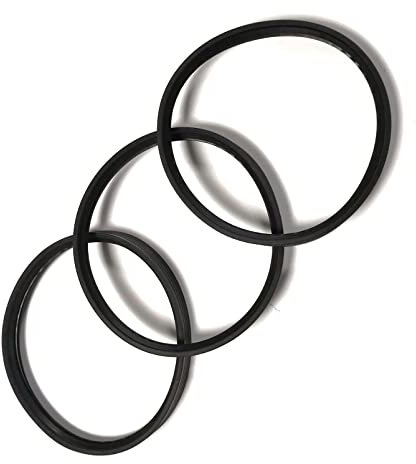 O-ring Junta anillo de sellado silicona para estufas de pellets y cañas de humos (D120 mm H9) PZ3