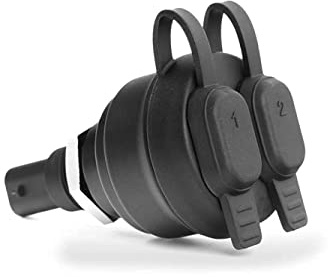 Motorrad-USB-Ladegerät, 5 V, Dual-USB-Anschluss, Netzadapter, kompatibel mit: FÜR BMW R1200GS R1250GS R1250RT R1200RT R nineT K1600GT K1600GTL K1300S K1300GT G310GS F900R F900XR F850GS F750 F650GS
