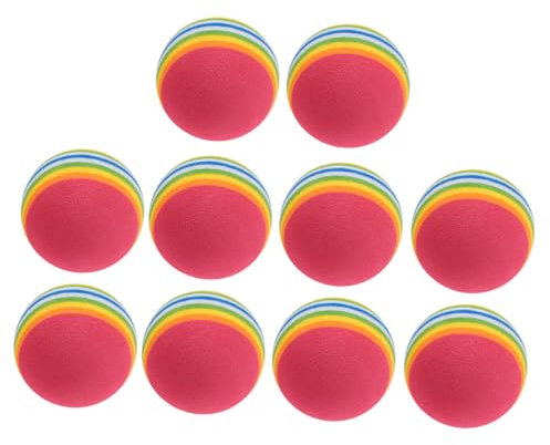 FRCOLOR 30 Piezas Juguetes para Perros Cachorros Pelota De Juguete para Mascotas Juguetes Interactivos para Mascotas Mascota Juguetes Interactivos Gato Bola Hinchable El Perro