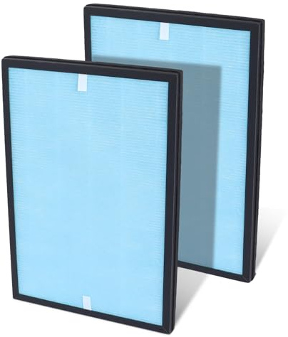 Filtro HEPA de Repuesto Compatible con Purificador de Aire Aiibot Epi188 | Filtros de Recambio 4 en 1 con Filtro de Carbón Activado, 2 Piezas para Purificador de Aire Epi188
