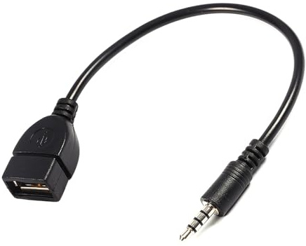 Adaptateur USB vers Aux Câble Audio Stéréo Transmission Stable Compatibilité Universelle Qualité Sonore Design Élégant Câble AV Jack