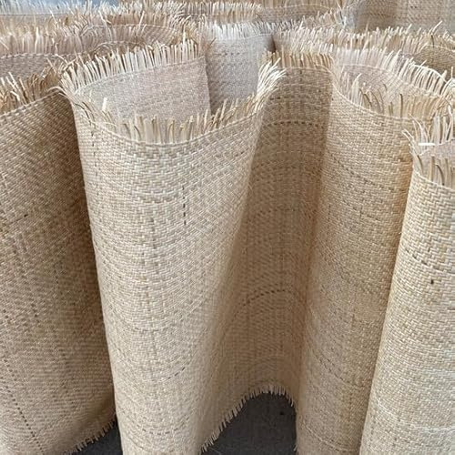 Ratan Rollo Mimbre, Mimbre Rollo, 40 x 300cm rollo ratan, Rejilla Mimbre, Mimbre Natural, ratan, Rattan, Ratan Natural por Metros, Rollo de Mimbre para Muebles, Silla ratan Aparador Cabecero ratan