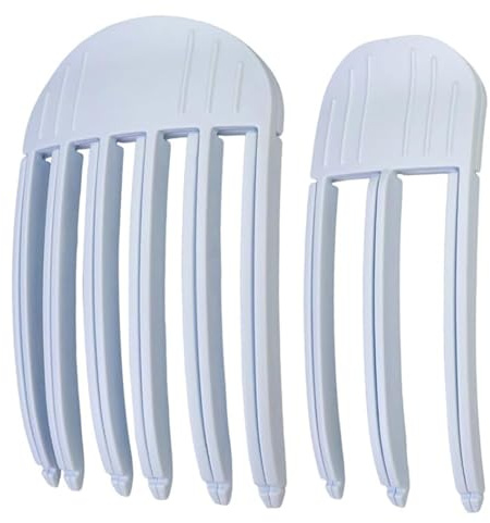 NHQZ Volumen haarklammer, Volumen clips haare, Volumenclip für den Haaransatz,2 X Haar-Volumen-Rollenclip - Feste Stirnhaarnadel für langes und kurzes Haar, volummi haargummi（blau）