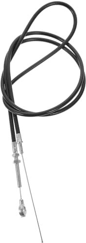 Go Kart Throttle Cable 71 Inch 2pcs Set Black Plastic