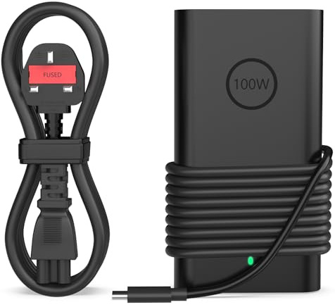 MAXPOR 100W USB C Laptop Charger for Dell Precision 5480 5680 5690 5490 3480 3580 3581 Latitude 9440 7640 7340 5340 5440 5540 9450 XPS 9440 Inspiron 14 16 7430 7640 Type C AC Adapter Power Supply Cord