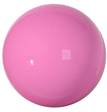 GZKDKZB Boules de Jardin, Boule Creuse polie, Boule Creuse en Acier Inoxydable Rose pâle, Boules Creuses suspendues pour décorations de scène et de Mariage (Couleur : Rose pâle) (300 mm) (