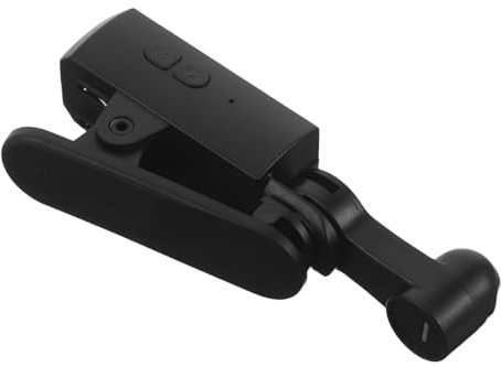 jojofuny Clicker Automático de Pantalla Ajustable para Teléfono Móvil Negro Recargable con Pantalla Digital USB para Transmisión y Juegos Profesionales
