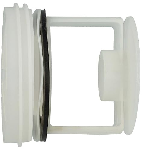 vhbw filtro lanugine compatibile con Whirlpool TDLR 70230 859332749050, TDLR 70230 859332749051 lavatrice asciugatrice - 5,6cm + guarnizione