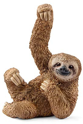 Schleich WILD Life | Faultier 14793 | Spielfigur ab 3 Jahren | 3 x 4 x 6 cm | detailgetreue Tierfiguren | detailgetreue Tierfigur | Geschenk für Jungen und Mädchen