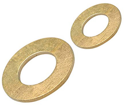 ORANXIN Viti Rondelle Piatte - Ottone Bullone Rame Rondelle Metalliche Distanziali Mesone Macchina Elementi di Fissaggio Componenti M3 M4 M5-M20