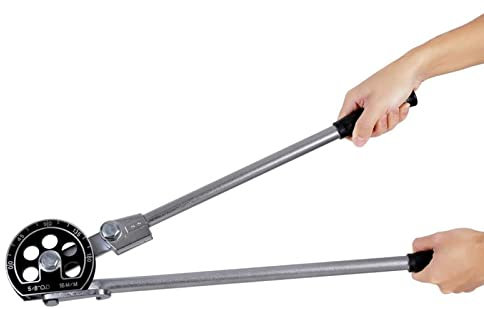 Rohrbiegewerkzeug 5/8''(16Mm) 3/4(19Mm) 7/8(22Mm) Rohrbieger 180 Grad Manueller OD-Rohrbieger, Rohrbiegegerät Für Messing-Aluminium-Edelstahlrohr Rohrbiegezange Rohrbiegemaschine,7/8