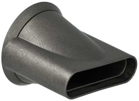 vhbw Beccuccio smoothing sostituisce Dyson 967715-01 per phon - 6,8 x 6,7 cm, 54 g, grigio scuro