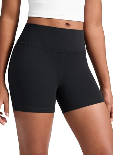 CRZ YOGA Niñas Butterluxe Shorts de Ciclism | Extremadamente Suave, Compresión Suave, Bailar, Deportivos, Cintura Alta, para Adolescentes