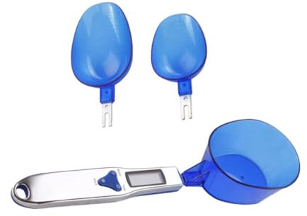 Garneck 300g Electronic Scale Weight Scale Spoon and Spoon for Kitchen Baking for Cooking and Measuring Ingredients up to Accuracy