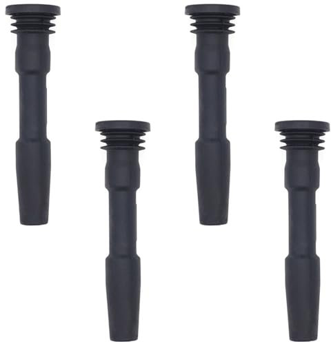 4 unidades Bobina de encendido de goma para botas de goma para A1 A3 Q3 Caddy CC para Golf para Jetta para Passat para Tiguan Ibiza 12-18, bobina de encendido, bujías, conector 04E905199A 04E905199G