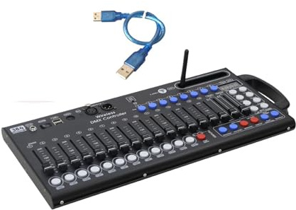 DJ Controller Wireless Controller Stage Lighting DJ Equipment DMX512 Console For Disco Party LED Spotlight for Dj Lights Par Lights Moving