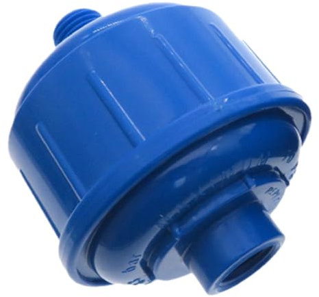 HOMSFOU Blue Plastic Spray Filter for Spray Gun Air Tool, Disposable Water Trap to Remove Impurities, Protective Filter Accessory for Compressed Air Use