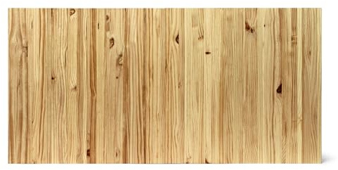 Raw Wood - Testiera letto King Size in legno massello 180x60 cm Stile Nordico Fatto a mano in Spagna - Yari Oak