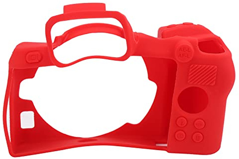 Sorandy Custodia Protettiva per Fotocamera Digitale, Custodia per Fotocamera in Silicone, Multicolore Portatile Leggera e Morbida Antigraffio per Z50 (rosso)