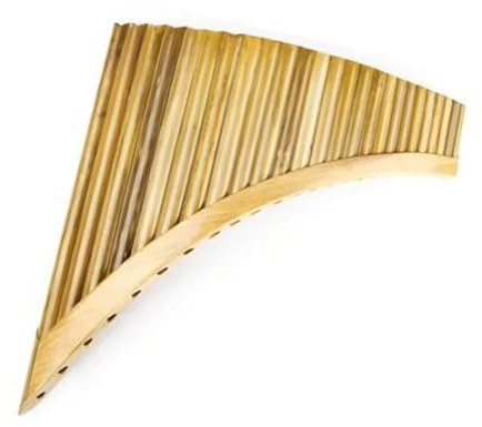 Panflöte Musikinstrument - 25 Pfeifen G Key Design für traditionelle Musik, ideal für Anfänger und Profis, Linkshänderfreundlich