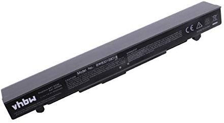 vhbw Li-Ion battery 4400mAh (14.4V) black for laptop notebook Asus X452V, X452VP, X550C, X550CA, X550CC, X550CL, X550E, X550EA, X550L, X550LA