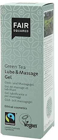 FAIR SQUARED Lube & Massage Gel Green Tea (2 x 150 ml)