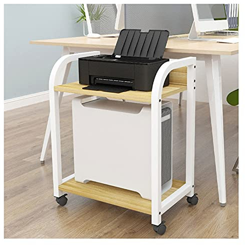TOMYEUS Soporte CPU Bajo Mesa CPU Stands 2-Tier Desktop Floor Stand P PC Holder Torre Soporte Piso Soporte Impresora Almacenamiento Esquema Escritorio Escritorio Ocho Modelos Colores Soporte para CPU