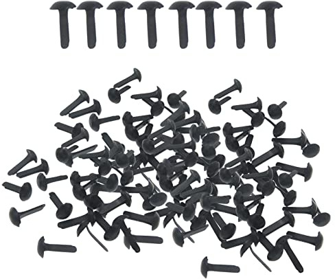LOVIVER Sujetadores 200x Brads, Brads de Adorno para la fabricación de álbumes de Recortes Accesorios Decorativos