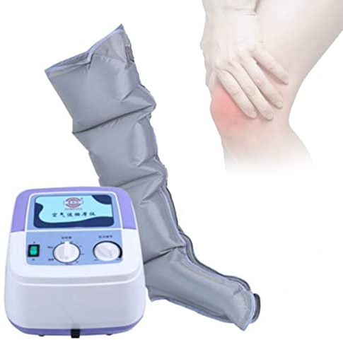 Compressione D' Aria Massaggio Pressoterapia, Massaggiatore a Onde di Pressione per Gambe e Piedi dei Polpacci, massaggiatore Elettrico a Compressione d'Aria,B