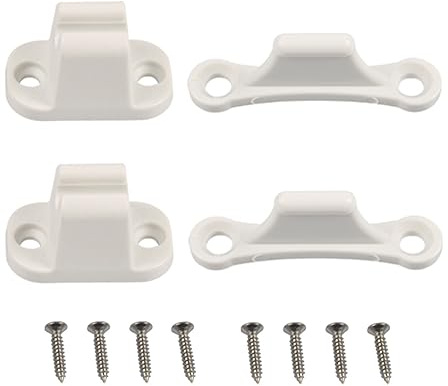 Vordpe 2 Stück Türfeststeller Wohnwagen Türhalter,Kunststoff Türhalter Türstopper Wohnmobil Zubehör, für Wohnwagen oder Wohnmobil