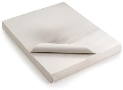 Clearly Newspaper Offcuts Sheets, 100 White Sheets, A1 Newsprint Paper, 20x30 Packing Paper for Moving House, Food Packaging, Arts and Crafts Businesses, Print Shops and More