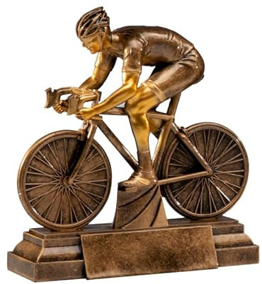 tecnocoppe Trofeo Ciclismo H 13,00 cm con placa personalizada