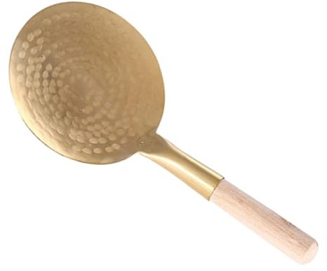 KICHOUSE Cucchiaio Per Tofu Con Manico Ergonomico Utensile Da Cucina Resistente e Facile Da Pulire Per Servire e Mescolare Cibi Umido