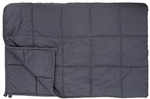 Gewichtsdecke, Polyester, 7 kg, 150 x 200 cm, Lavish, Grau