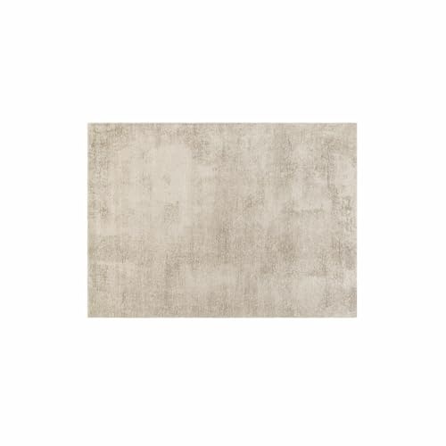 Loberon Teppich Zaniyah, Handgetuftet, Sanfte Farben, Weiche Warme Haptik, 140x200 cm, Wohntextilien, Wohn-Accessoire, Wolle, Viskose, Creme