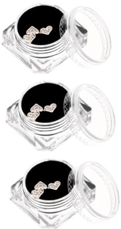 COLLBATH 3 Boxen Zähne Strass Schmuck Für Zähne Ornament Eleganten Stil