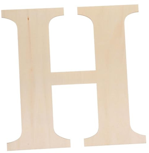 KONTONTY Holzbuchstaben Zum Basteln Heimdekoration Holzbuchstaben Für Die Basteldekorationen