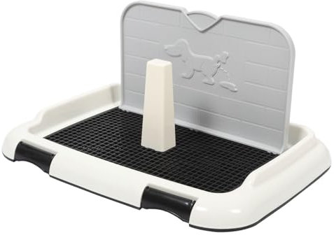 IMIKEYA Indoor-hundetöpfchen-tablett Mit Kunststoffnetz rutschfeste Welpentoilette Für Innenbereich Leicht Zu Reinigen Für Kleine Bis Mittelgroße Hunde