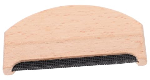 TOVINANNA Quitapelusas para Cuidado de Ropa para Suéteres de Cachemira Portátil de Madera Herramienta Compacta para Pelusas y Bolitas en Casa y Viajes